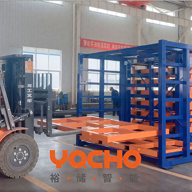 Loại ngăn kéo Giá kim loại tấm xe nâng