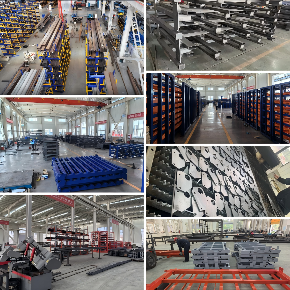 Hệ thống lưu trữ kim loại tấm tự động