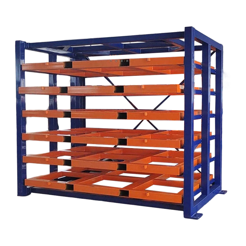 Giá chứa xe nâng công suất cao Giá chứa kim loại tấm mật độ cao