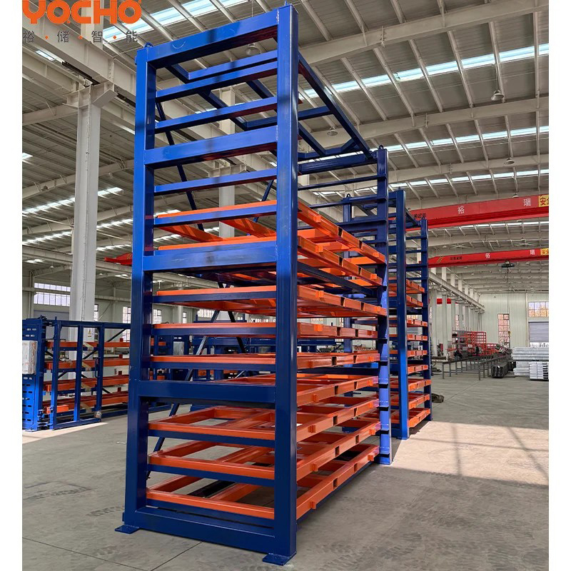 Giá chứa xe nâng công suất cao Giá chứa kim loại tấm mật độ cao
