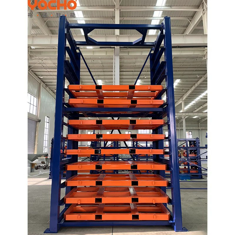 Giá chứa xe nâng công suất cao Giá chứa kim loại tấm mật độ cao